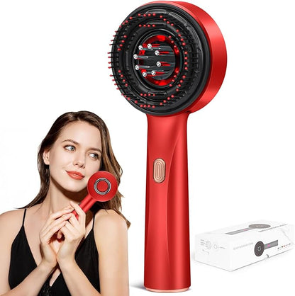 Ultimate Relaxation: Premium Electric Oil Head Massager for Deep Tissue Relief and Hair Growth