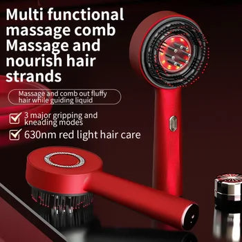 Ultimate Relaxation: Premium Electric Oil Head Massager for Deep Tissue Relief and Hair Growth