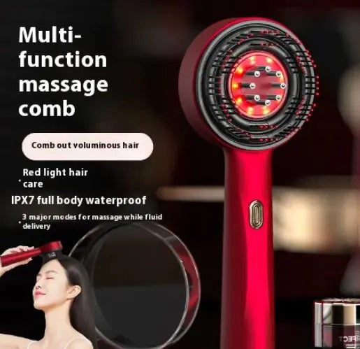 Ultimate Relaxation: Premium Electric Oil Head Massager for Deep Tissue Relief and Hair Growth